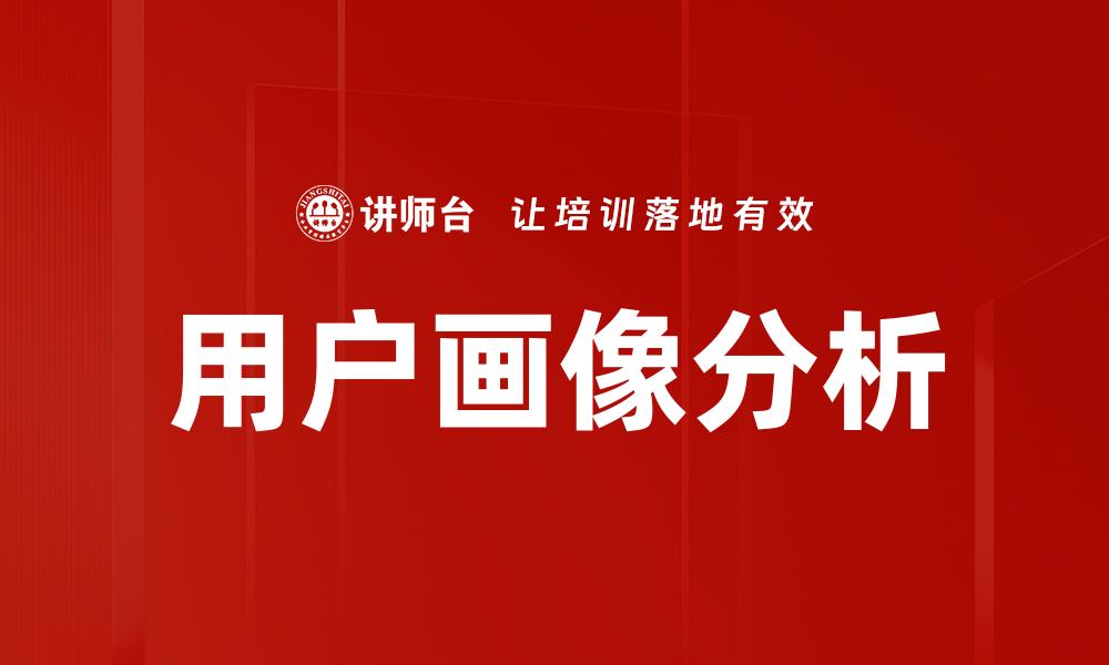 文章精细化用户画像制作助力精准营销策略的缩略图