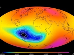 地球磁场正在减弱